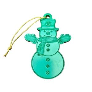 NEW Louis Vuitton Limited 2022 Holiday Snowman Ornament